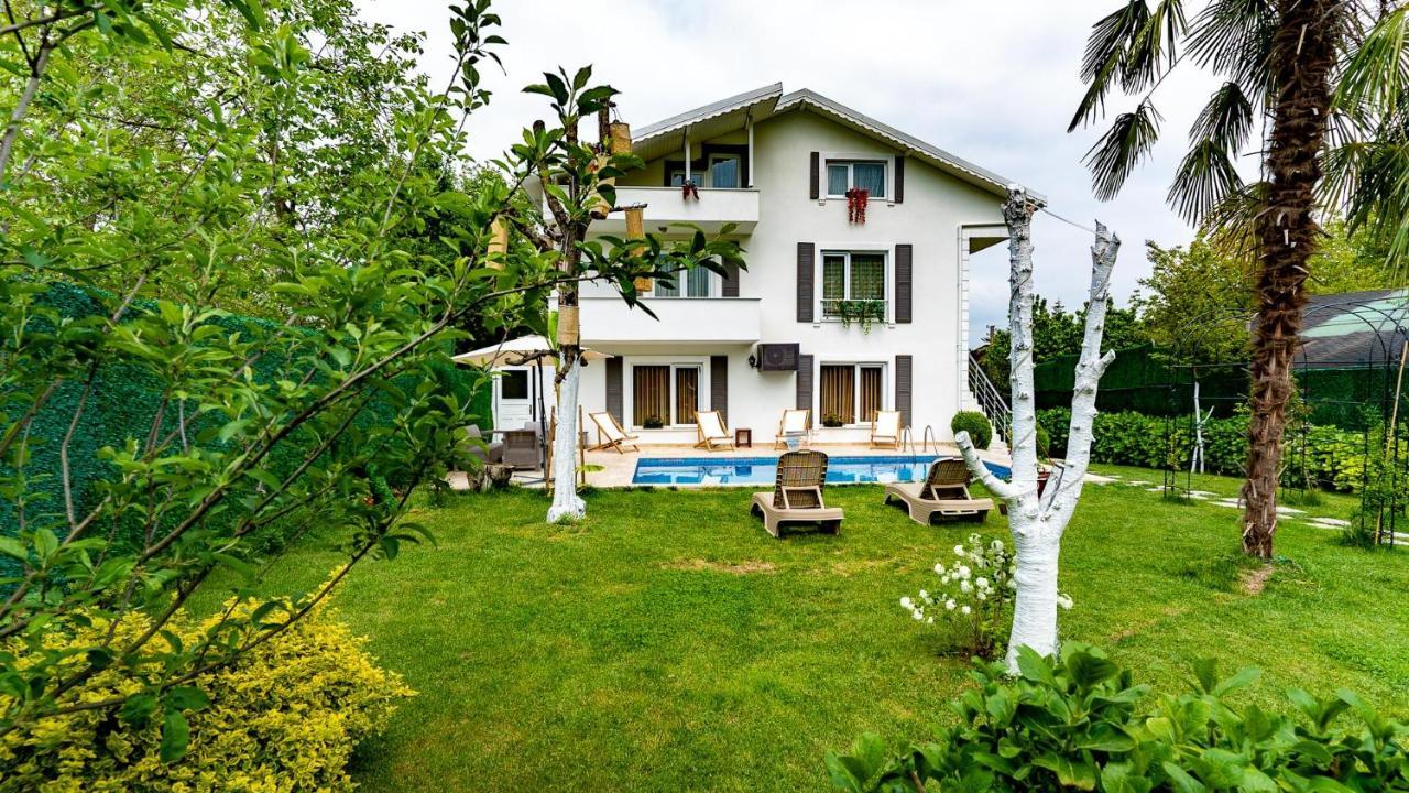 Villa Atlas Muhafazakar Havuzlu, Mustakil Genis Bahceli Сапанча Экстерьер фото