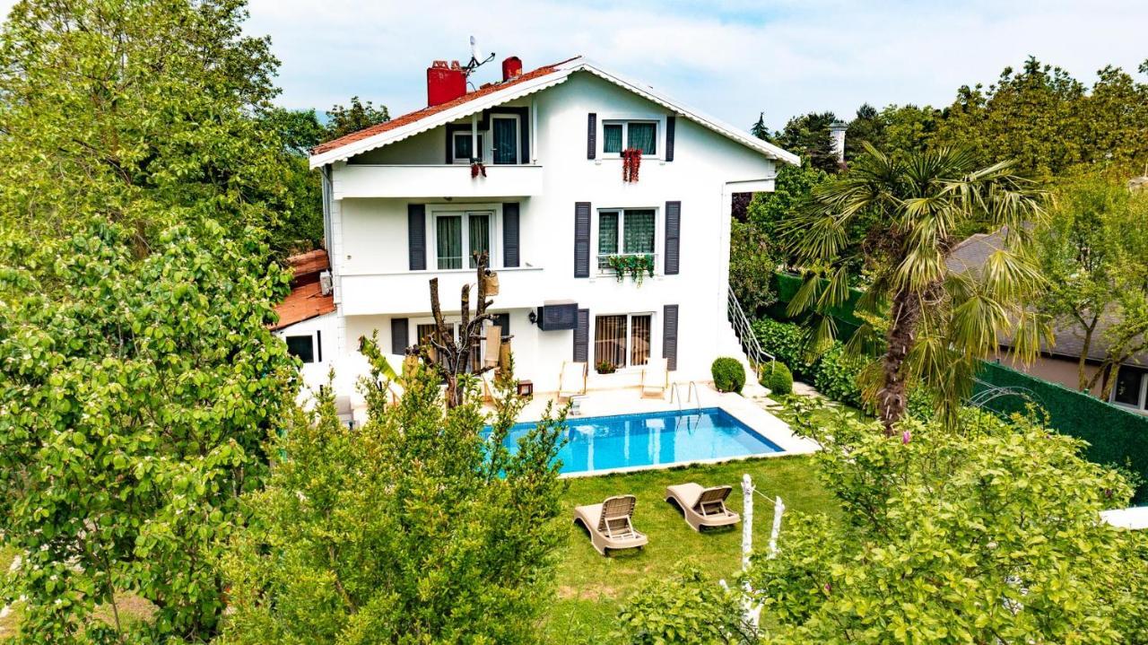 Villa Atlas Muhafazakar Havuzlu, Mustakil Genis Bahceli Сапанча Экстерьер фото
