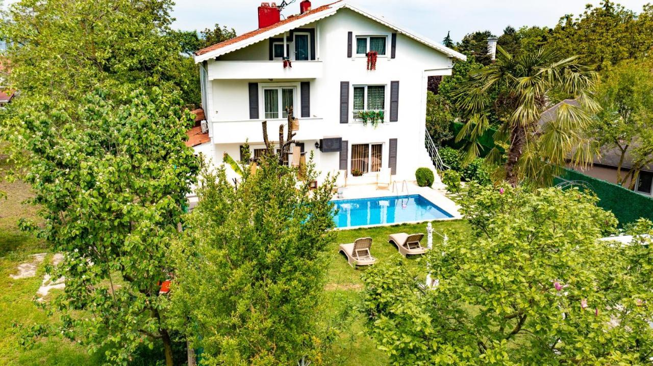 Villa Atlas Muhafazakar Havuzlu, Mustakil Genis Bahceli Сапанча Экстерьер фото