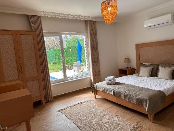 Villa Atlas Muhafazakar Havuzlu, Mustakil Genis Bahceli Сапанча Экстерьер фото